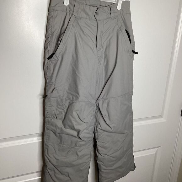 boys Columbia Insulated Ski/ Snowboard Pants‎ 14/16 Gray - Picture 2 of 5